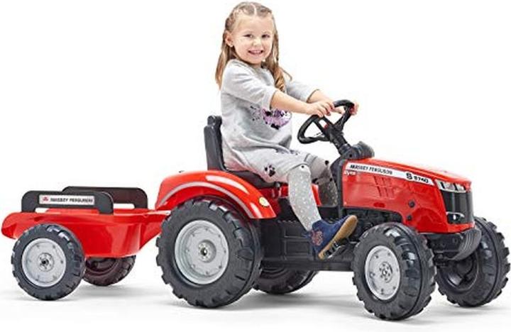 Actual product image Falk Toys Children's tractor L with trailer
