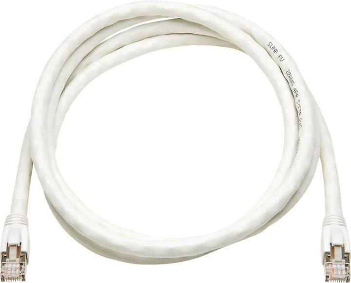 Produktbild Eaton Cat8 25G/40G Certified Snagless Shielded S/FTP Ethernet Cable RJ45 M/M PoE White 6ft (S/FTP, CAT8.1, 1.83 m)