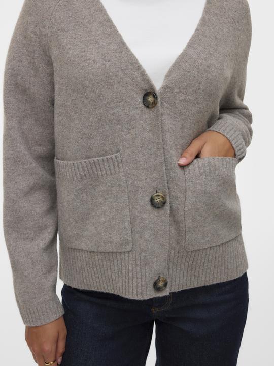 Produktbild Vero Moda Vmboom Ls V-Neck Button Cardigan Ga Noos (M)