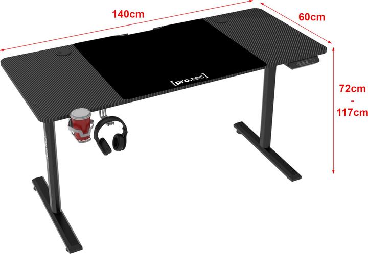 Produktbild Pro-Tec Hayward (140 x 60 x 117 cm)