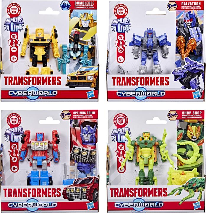 Image du produit Hasbro Cyberworld Armored Cyber Change (assorti - 1 pièce)