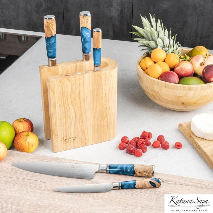 Produktbild Katana Saya Sechsteiliges Messerset für vielseitige Küchenaufgaben