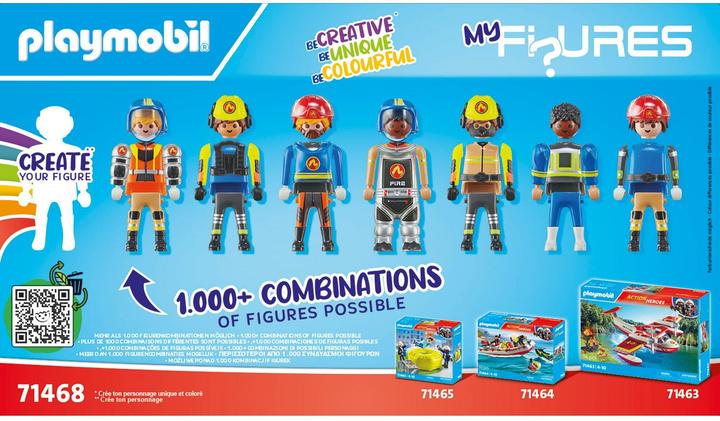 Produktbild Playmobil My Figures: Feuerwehr (71468, Playmobil Sports & Action)
