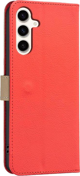 Actual product image Binfen Color Galaxy S25 FE - BINFEN Ledertasche Floral (Samsung Galaxy S25 FE)