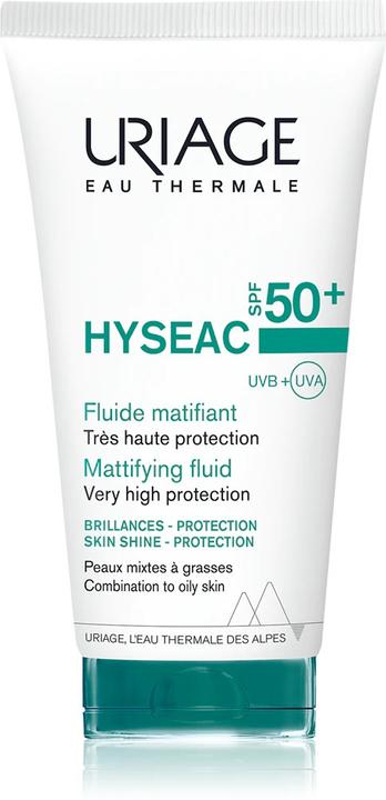 Uriage Hyseac Fluid Spf 50 (Suntan cream, SPF 50+, 50 ml)