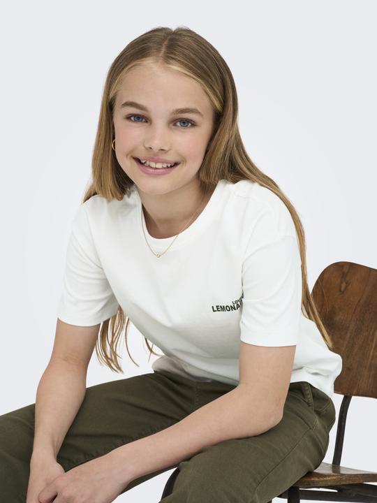 Produktbild Only Koghelen Life S/S Loose Printed Tee Jrs (158, 164)