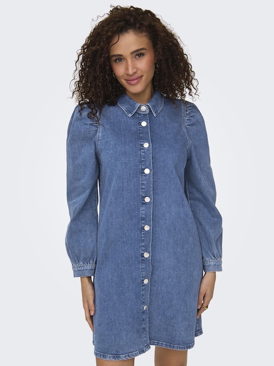 Produktbild Only ONLALMA Kurzes Kleid Jeanskleid (XS)