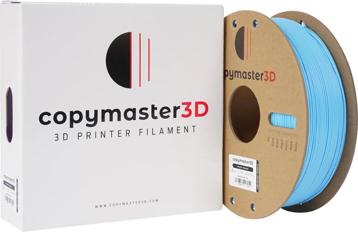 Actual product image Copymaster3D Turbo PLA Filament for 3D Printer, 1.75 mm, Light Blue (PLA, 1.75 mm)