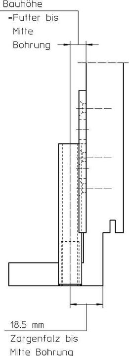 Actual product image Simonswerk Nachrüstsatz V 4600/7 - Anschraubtasche