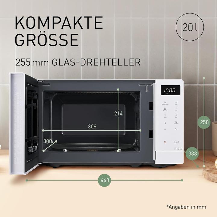 Produktbild Panasonic Solo-Mikrowelle NN-ST21 (20 l)