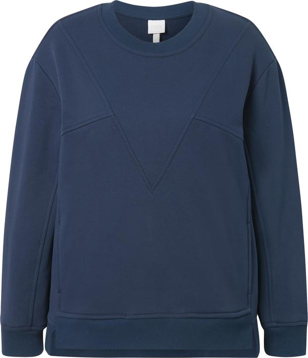 Immagine prodotto Ulla Popken Sweatshirt, Patchlook, Rundhals, Langarm (46, 48)
