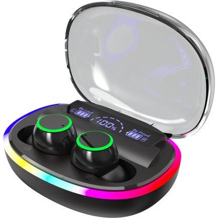 Thumbnail - 2GO Bluetooth Headset Acoustic Ring True Wireless Stereo (Kabellos), Kopfhörer, Schwarz