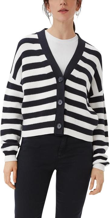 Produktbild Comma Strickjacke Strickjacke aus Baumwolle (42)