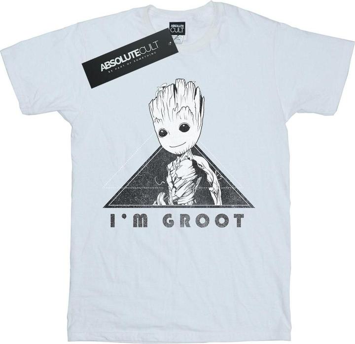 Produktbild Guardians Of The Galaxy Vol. 2 Groot Mono Triangle TShirt (S)