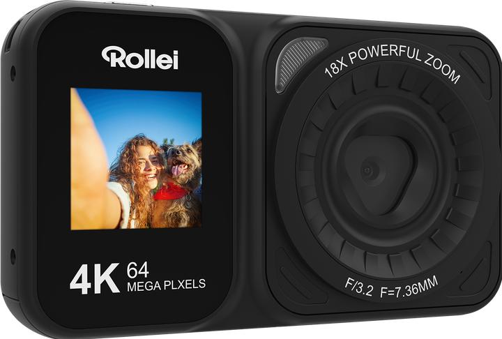 Immagine prodotto Rollei Compactline a doppio schermo (7,3 mm, 64 Mpx, 1/3.2")