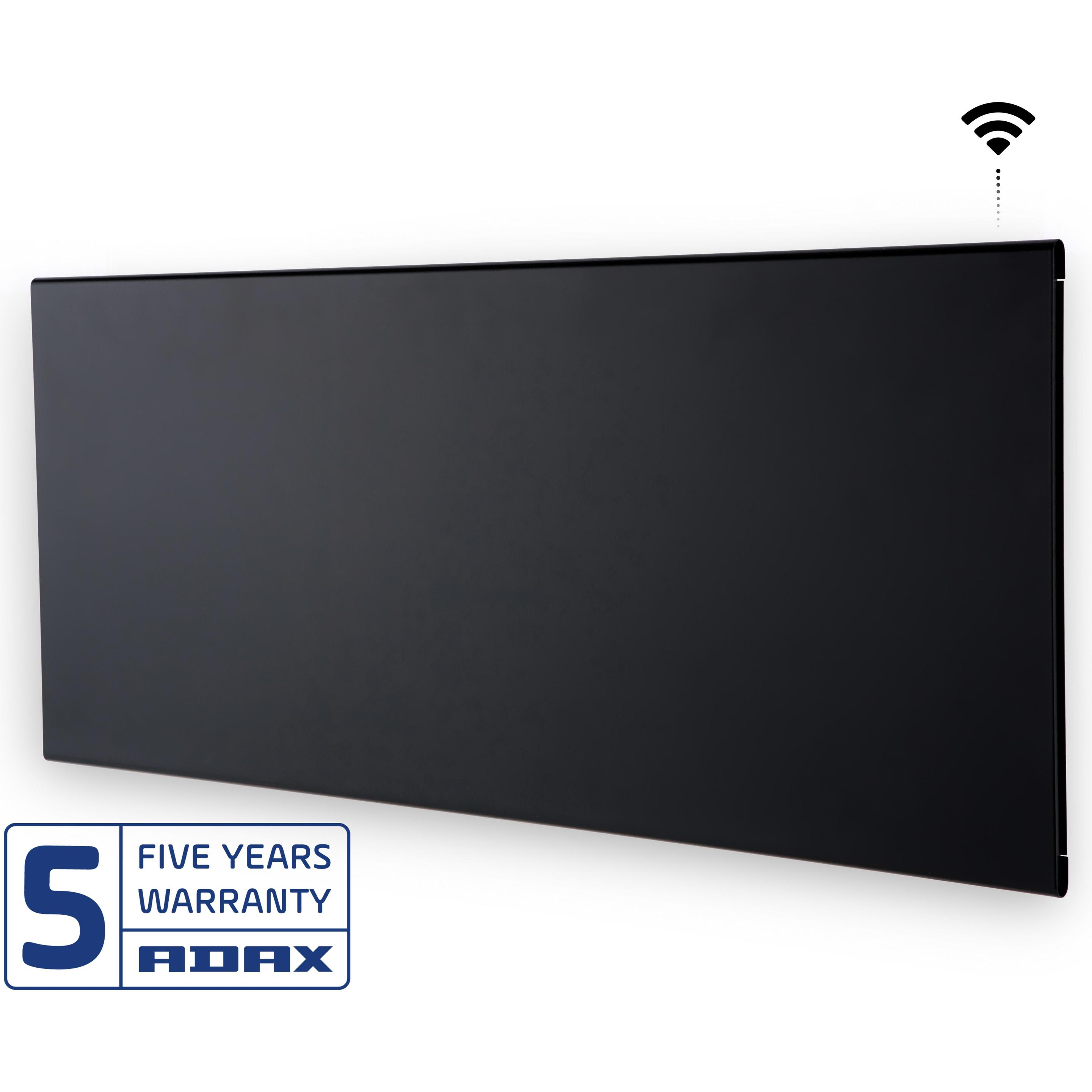 Adax NEO WIFI VARMEPANEL SORT 230V - 1000W, Heizkörper, Schwarz