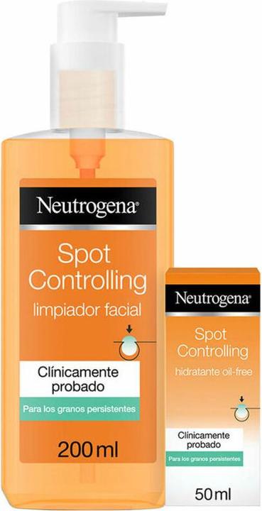 Produktbild Neutrogena Visibly Clear Anti-Pickel Ölfreies Waschgel 200ml Set 2 Artikel (Reinigungsgel, 200 ml)
