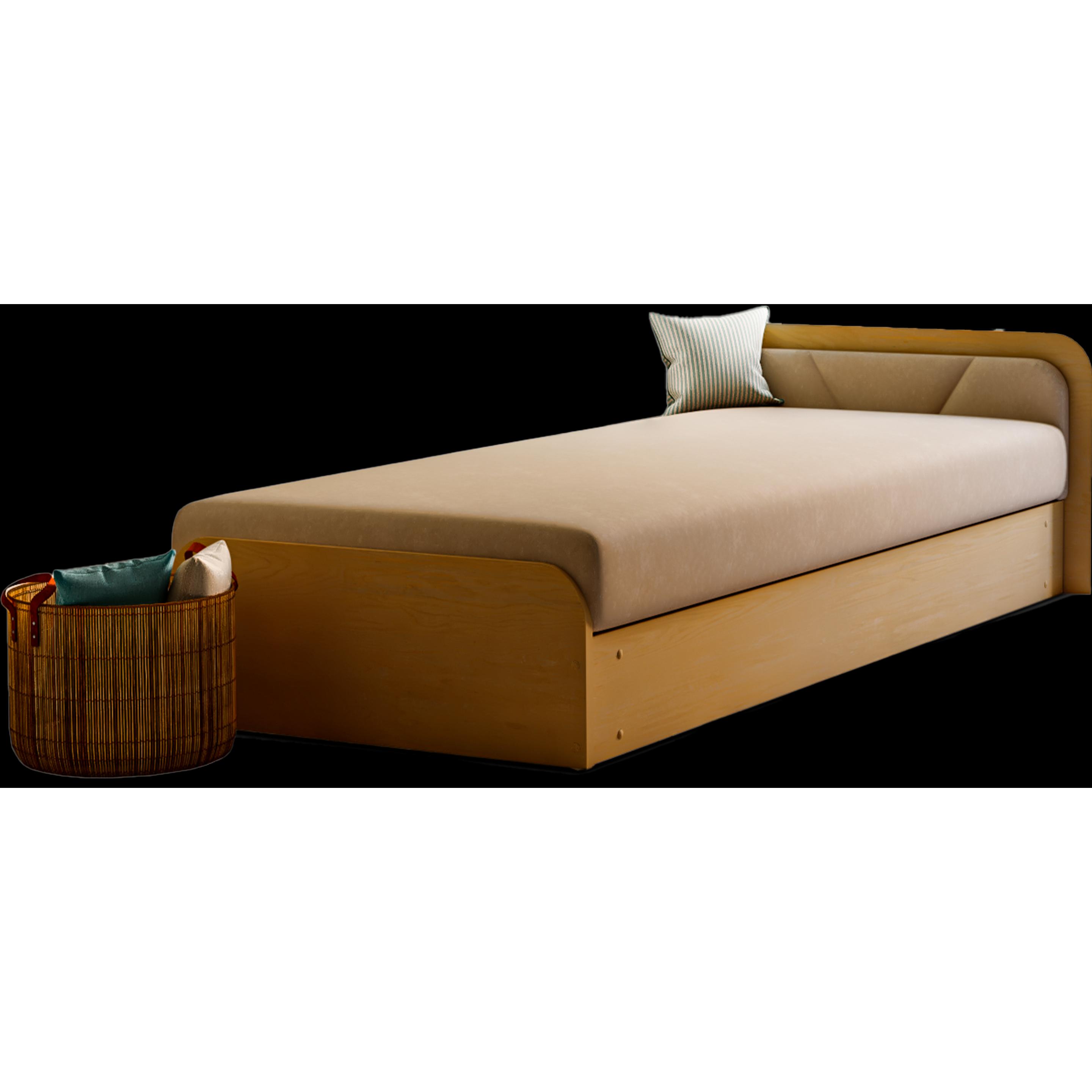 ELTAP, Bett, Parys mit Stauraum (80 x 190 cm)