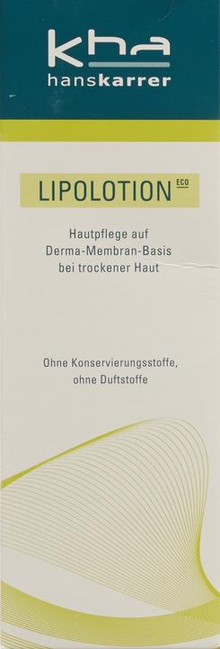 Produktbild Hans Karrer Eco Lipolotion 200ml (Körperlotion, 200 ml)