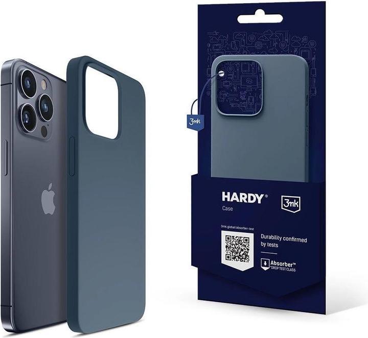 Produktbild 3MK Hardy Silicone MagCase Royal Blue Apple iPhone 15 Pro (Apple iPhone 15 Pro)