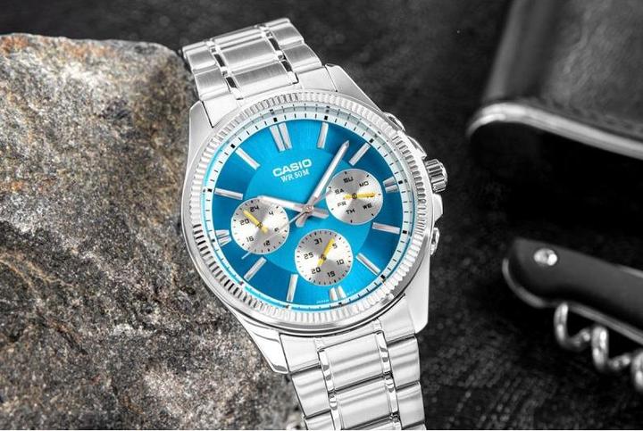 Image du produit Casio MTP-1375D-2A2 (Montre analogique, 42 mm)