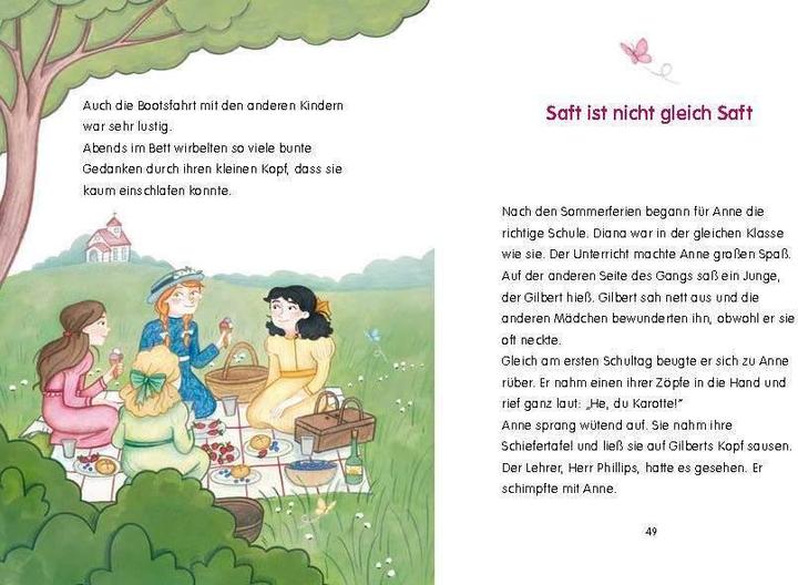 Immagine prodotto Einfach selbst lesen: Kinderbuchklassiker - Anne auf Green Gables (Tedesco, Karen Christine Angermayer, Lucy Maud Montgomery, 2022)
