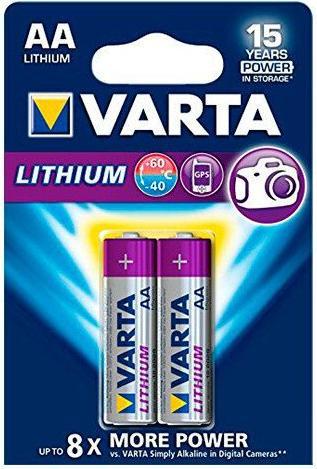 Productafbeelding Varta ULTRA Lithium (2 Pcs., AA, 3000 mAh)