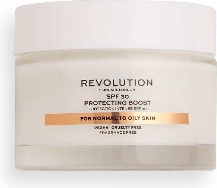 Actual product image Revolution Skincare Moisture Cream Normal to Oily Skin (50 ml, Day cream, SPF 30)