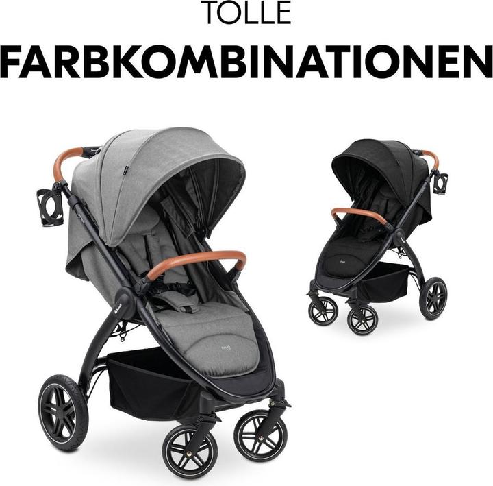 Produktbild Hauck Buggys & Sportwagen Buggy & Sportwagen UpTown Black inkl. 3in1