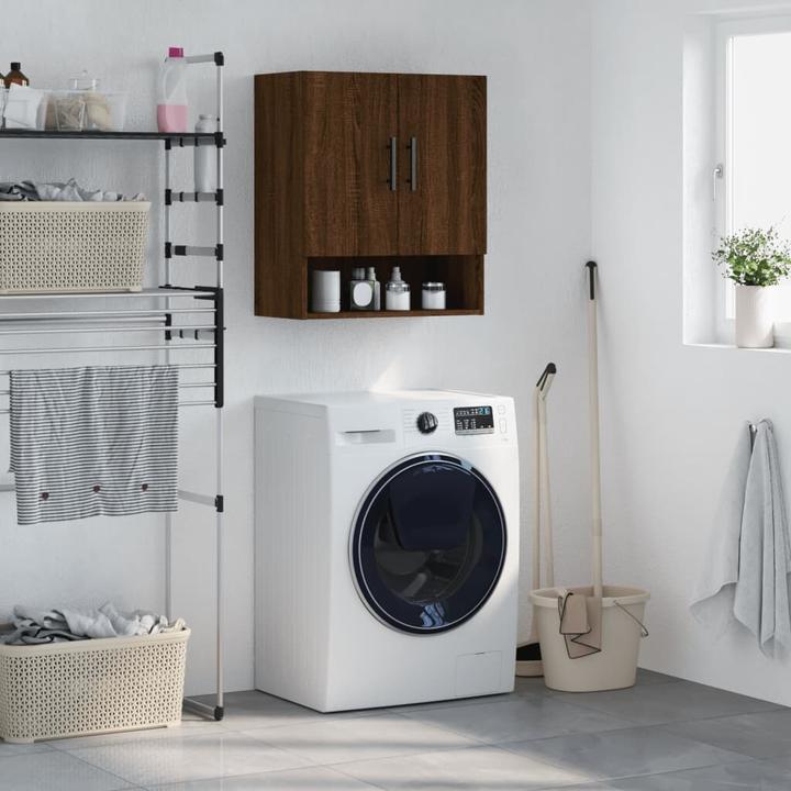 Immagine prodotto vidaXL Armadio a muro in rovere marrone 60x31x70 cm prodotto derivato dal legno (60 x 31 x 70 cm)