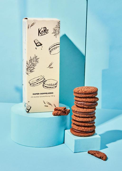 KoRo Hafer-Doppelkeks mit dunkler Schokofüllung (1 Stk., 180 g)