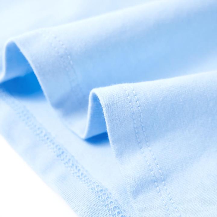 Immagine prodotto VidaXL T-shirt per bambini azzurro 104,Materiale: 95 % cotone. 5 (104)