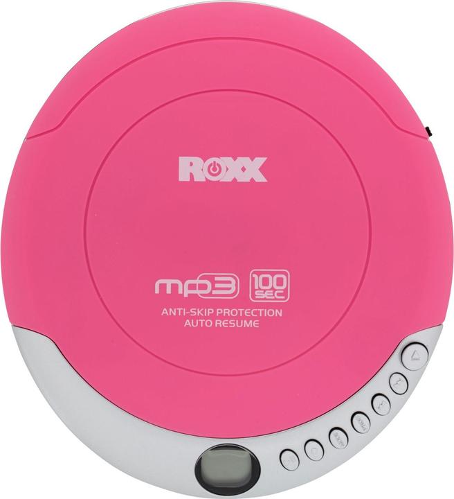 Produktbild Roxx PCD 501 pink Tragbarer CD-Player CD, CD-R, CD-RW, MP3 Pink, Silber