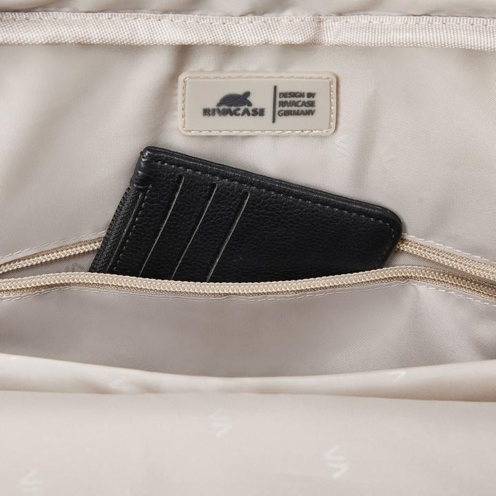 Actual product image Rivacase Riva Laptoptasche Anvik 14" light grey 7921 (14", Universal)