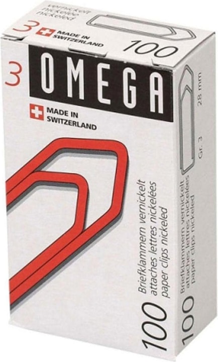 Actual product image Omega Paperclips (100 x)