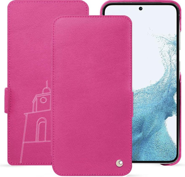 Actual product image Noreve Horizontal leather flap shell (Samsung Galaxy S23)