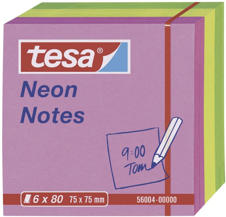 Produktbild tesa Notizblätter, Haftnotizen (75 x 75 mm)