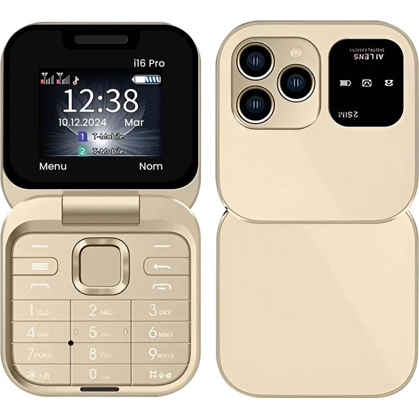 Avizar Servo i16 Pro Handy (1.77", 2G), Tastenhandy, Gelb