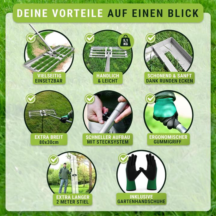 Actual product image Wendowerk Rasen Rakel