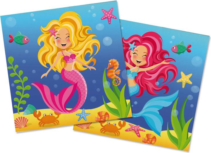 Produktbild Folat Meerjungfrau (20 Stk., 33 x 33 cm)