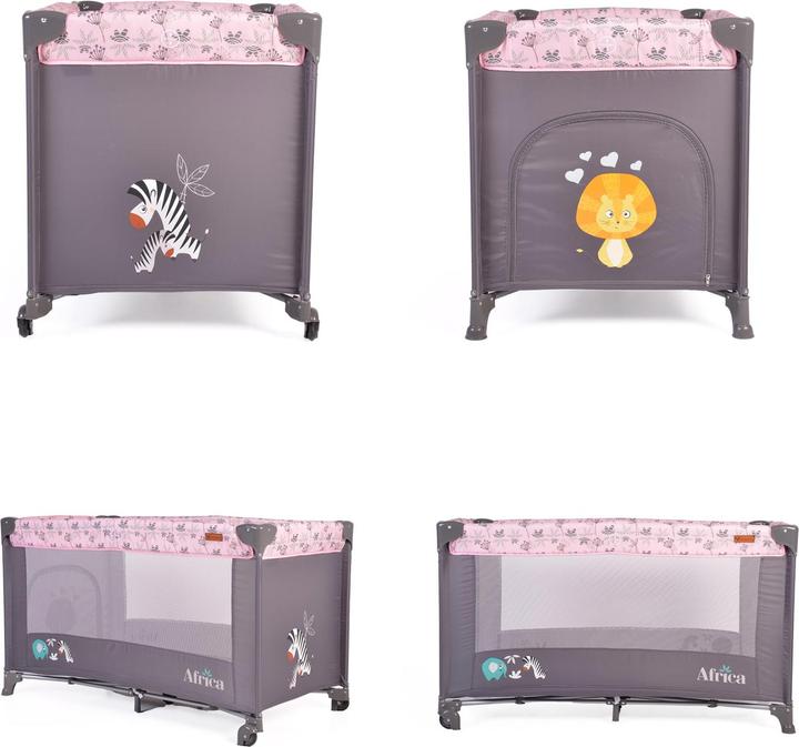 Actual product image Cangaroo Travel cot Africa (60 x 120 cm)