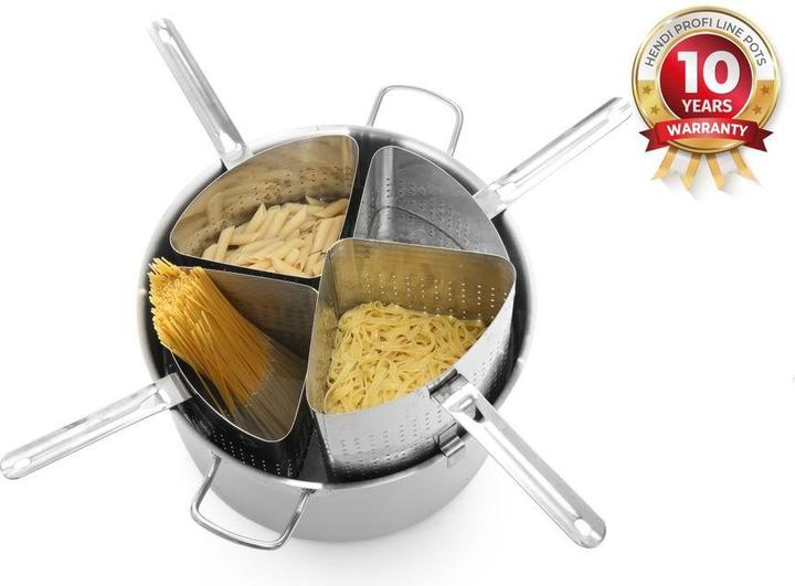 Actual product image Hendi Pasta insert stainless steel 1,5 l 160x230 mm Profi Line