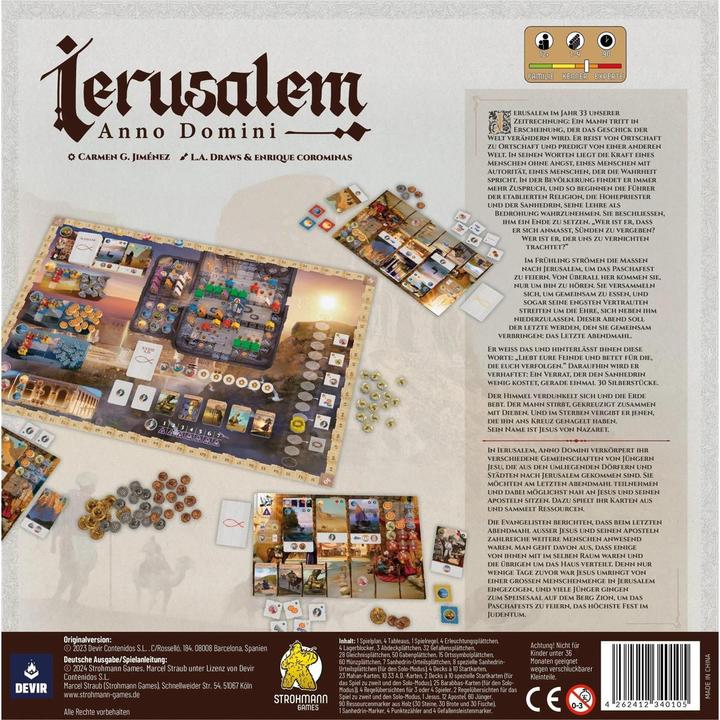 Actual product image Strohmann Games Ierusalem: Anno Domini (German)