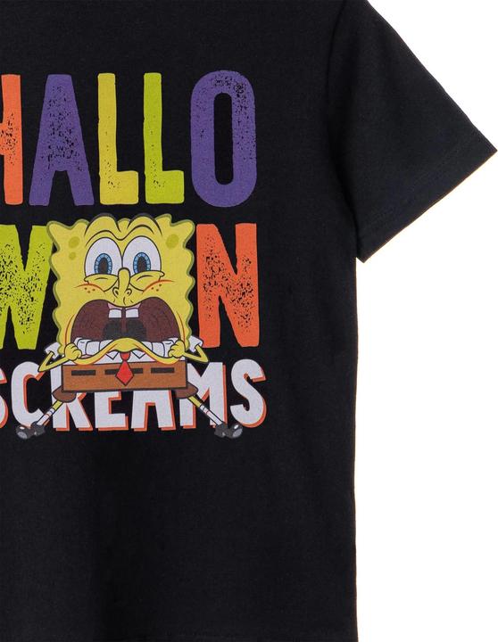 Produktbild Spongebob Squarepants Halloween Screams TShirt (140)