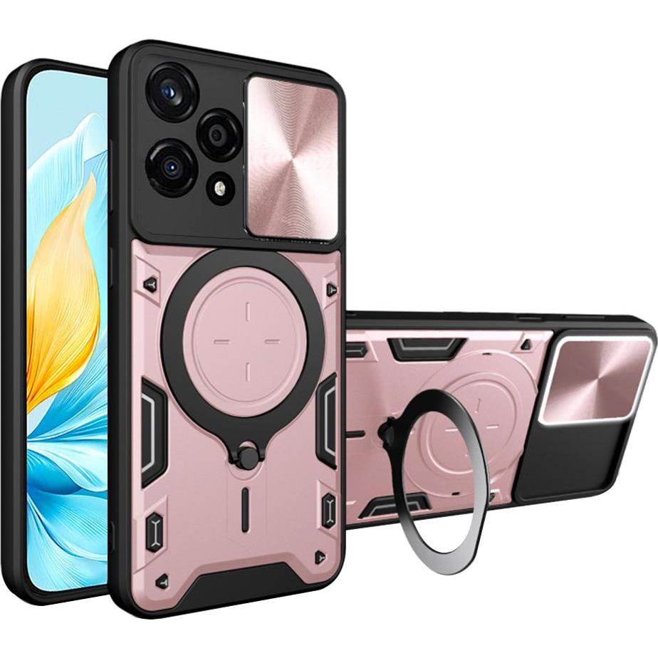 Techsuit - CamGuard Pro - Honor 200 Lite - Rose Gold (Honor 200 Lite), Cover smartphone, Rosa