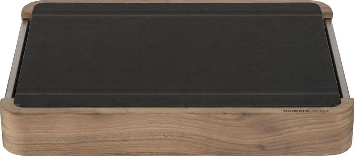 Actual product image Marcato Cutting Board with Drawer dark brown