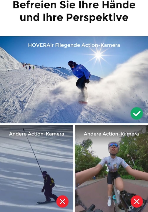 Productafbeelding HoverAir X1 Promax (16 min, 192.50 g, 12 Mpx)