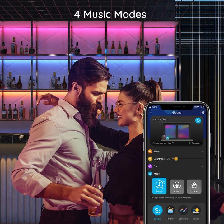 Produktbild Govee Icicle (RGBIC, 1000 cm, Indoor)