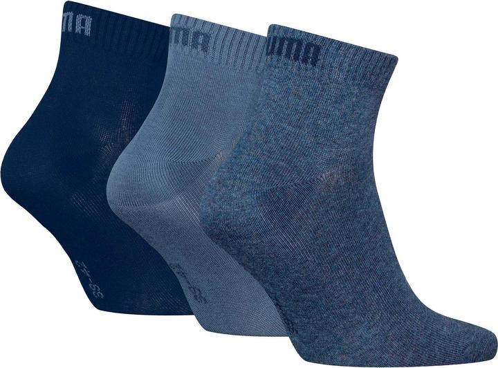 Actual product image Puma Quarter Plain 3p Unisex (pack of 3, 47, 49)