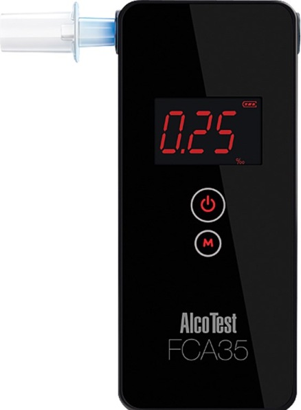 Actual product image AlcoTrx Alcometer FCA-35